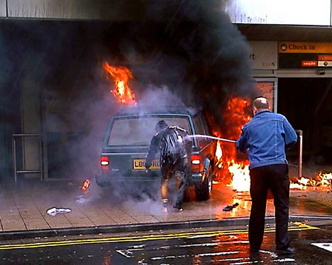 Glasgow Airport car explosion